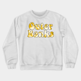 Tie Dye Yellow OBX Crewneck Sweatshirt